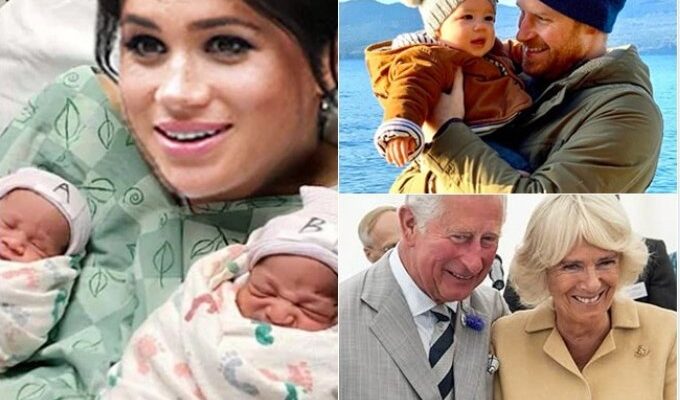 Breaking News: The British royal family announces joyful news as the wife of Prince Harry gives birth to twins, adding two more heirs to the royal lineage. King Charles rejoices as he names them…